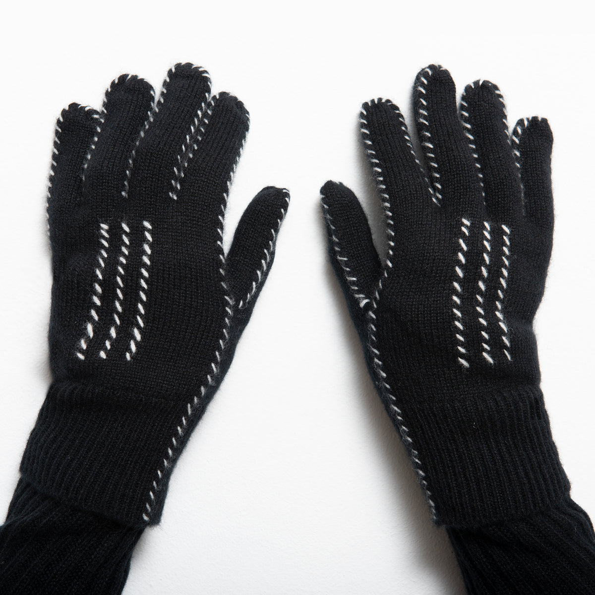 Cashmere Fingerless Gloves– Meg Cohen Design