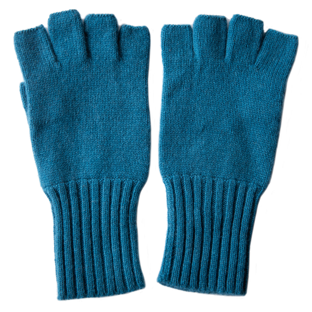 Cashmere Fingerless Gloves - Sale