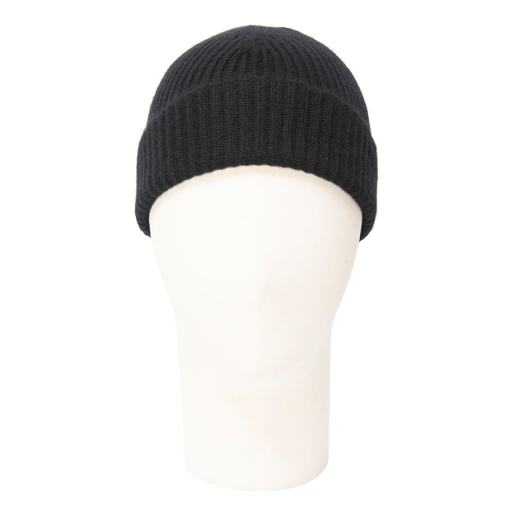 CASHMERE HEAVY RIBBED HAT – The Cashmere Shop