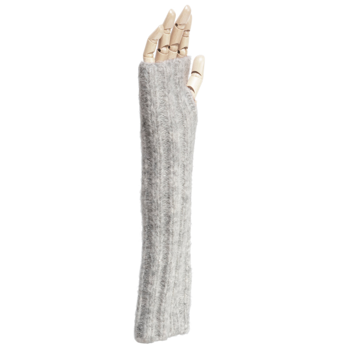 Alpaca & Silk Fingerless Gloves