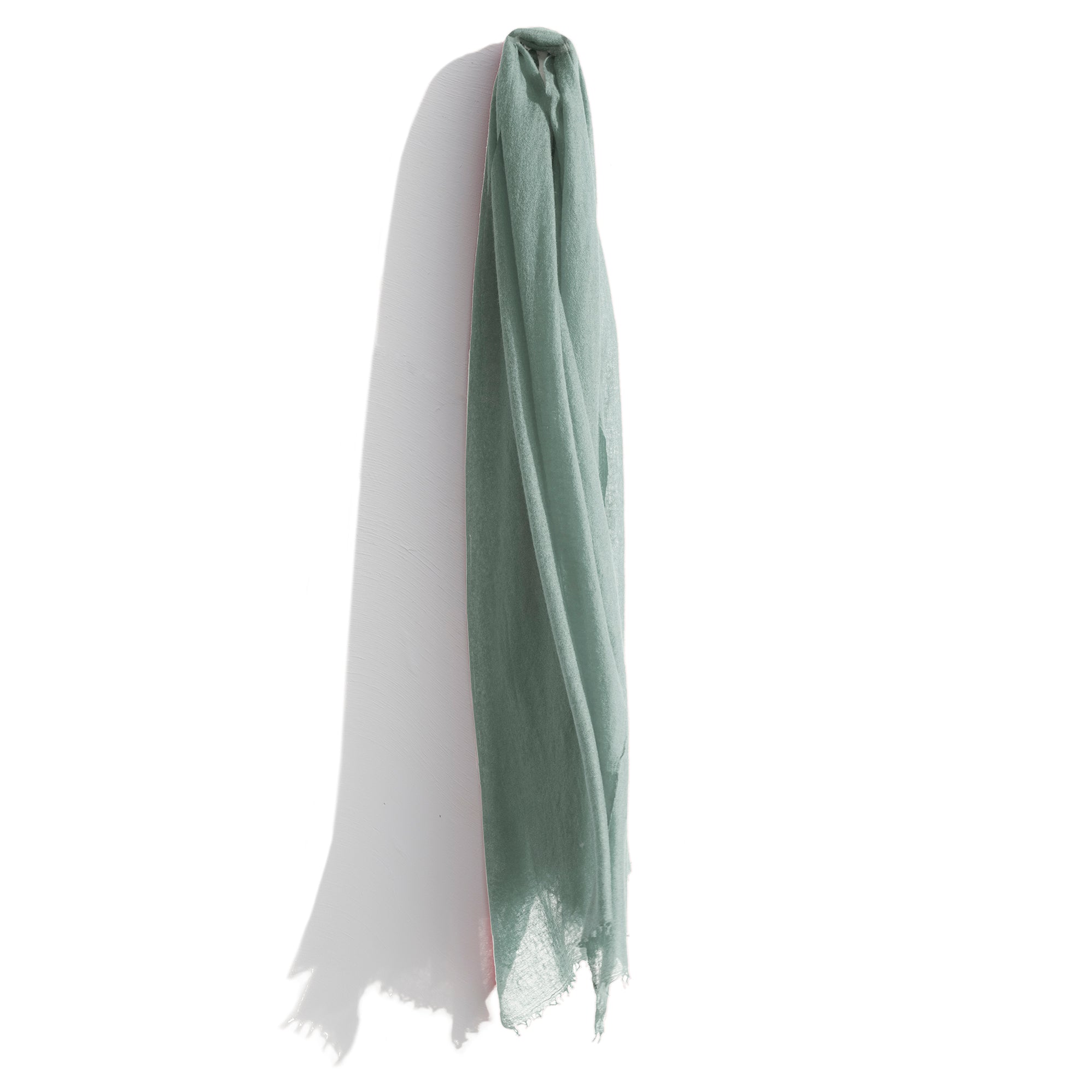 Cashmere Whisper Featherweight Scarf in Pale Blue